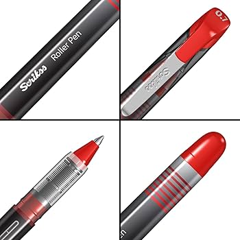 SCRIKSS ROLLER PEN 0.7 RED