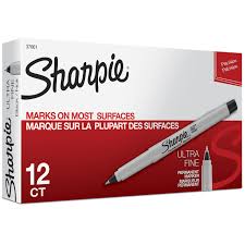 SHARPIE PERM. PEN FINE TIP