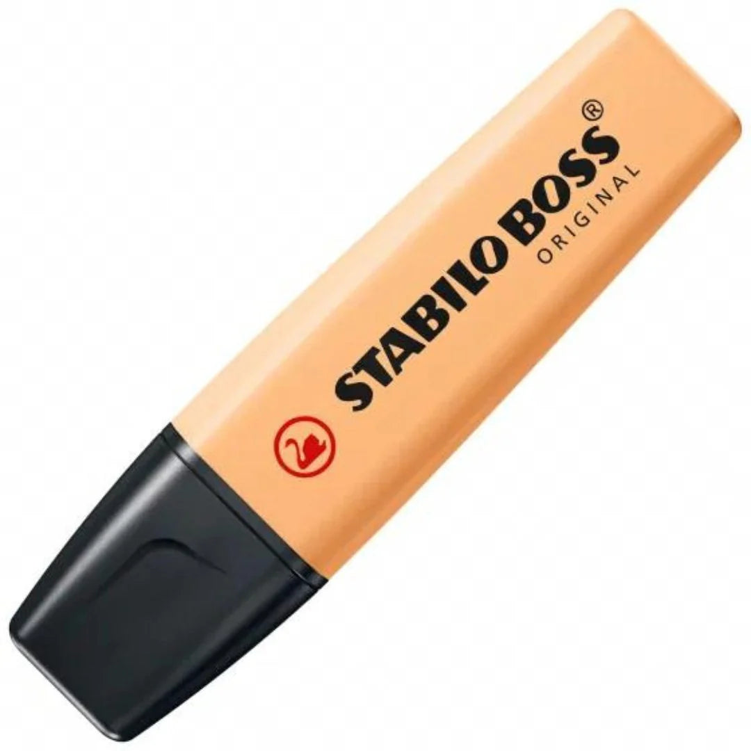 STABILO BOSS HIGH LIGHTER PASTEL PALE ORANGE 70/125
