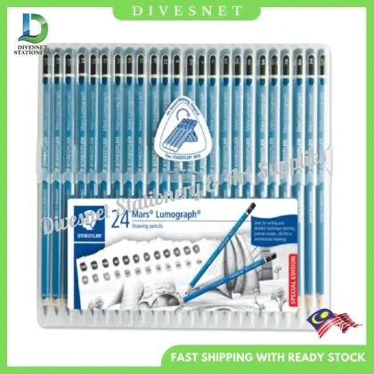 STAEDTLER 100 TB24 LUMOGRAPH PENCILS 24