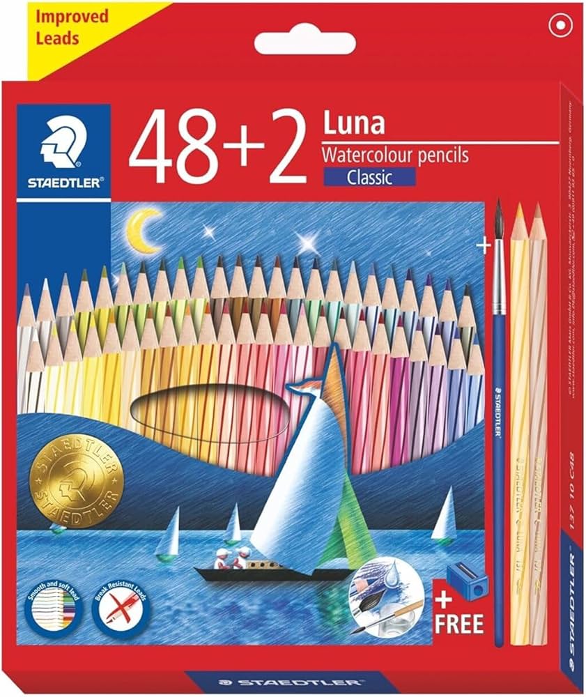STAEDTLER 137 10C LUNA WC PENCIL COMBO 48+2