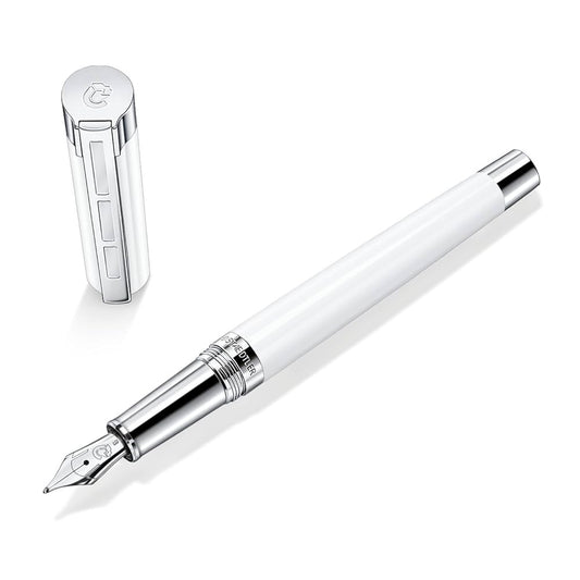 STAEDTLER 9PB110M FOUNTAIN PEN RESINA WHITE M