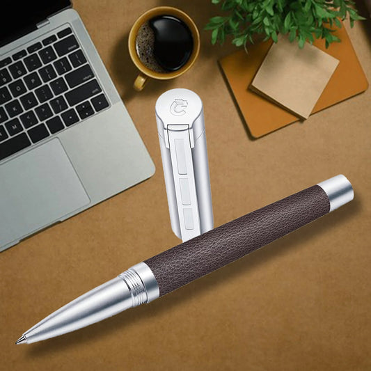 STAEDTLER 9PC237M-9 ROLLER BALL PEN SIMPLEX BROWN