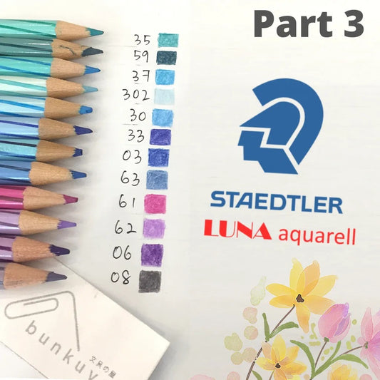 STAEDTLER LUNA WATER COLOUR PENCIL 137 OPEN STOCK PART - 3