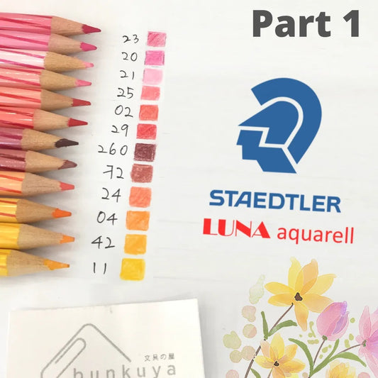 STAEDTLER LUNA WATER COLOUR PENCIL 137 OPEN STOCK PART - 1