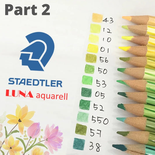 STAEDTLER LUNA WATER COLOUR PENCIL 137 OPEN STOCK PART - 2