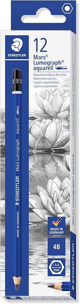 STAEDTLER MARS LUMO AQUARELL 100A-4B