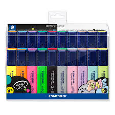 STAEDTLER TEXTSURFER CLASSIC HIGHLITER SET OF 20-364 WP20