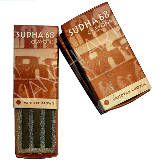 SUDHA 68 CRAYONS  VANDYKE