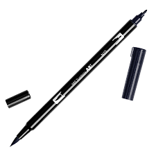 TOMBOW DUAL BRUSH BLACK