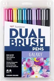 TOMBOW DUAL BRUSH GALAXY SET OF 10