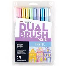 TOMBOW DUAL BRUSH PASTEL SET OF 10