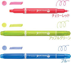 Tombow mono dot twin  play color set of 3A