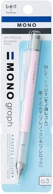 Tombow mono graph pastel mechanical pencil 0.3