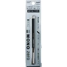 Tombow mono zero flate  2.5 eraser metal type