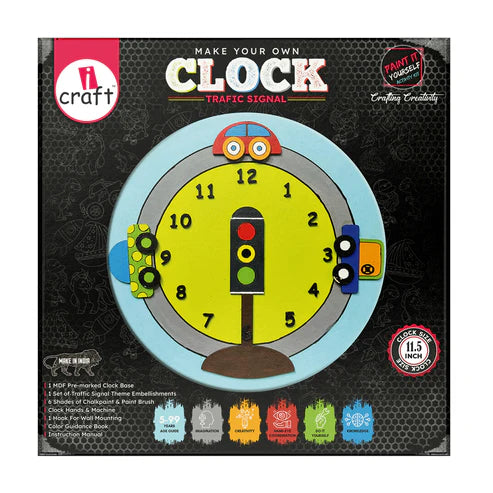 icraft DIY Clock Kit-Traffic Signal