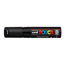 UNI  POSCA MARKER PC 8K BLACK ( JAPAN IMPORT )