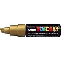 UNI  POSCA MARKER PC 8K GOLD ( JAPAN IMPORT )