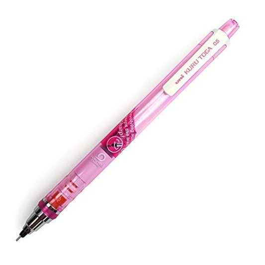 UNI KURUTOGA 450 MECHANICAL PENCIL 0.5 PINK BLISTER