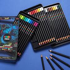 Uni posca pencil colours  set of 36