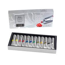 WINSOR NEWTON PROFESSIONAL ACRYLIC COLOR SET OF 12 20ML