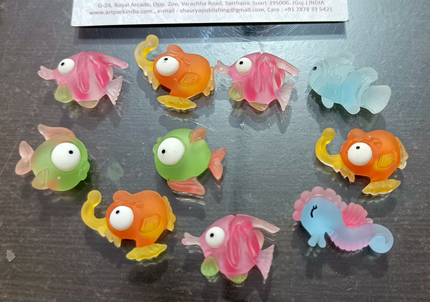 Artpark Miniature 049 Fish Set Of 10-001322100