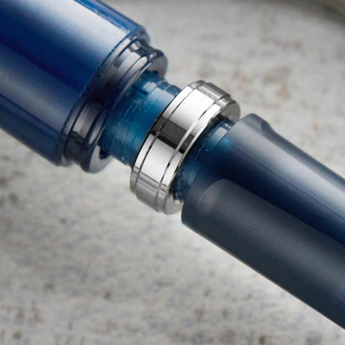 Sailor Tuzu Adjust Translucent Navy Fountain Pen
