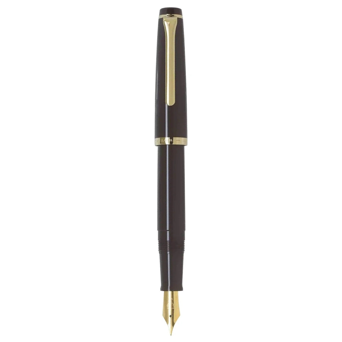 Sailor Lecoule Pale Brown GT Fountain Pen - MF