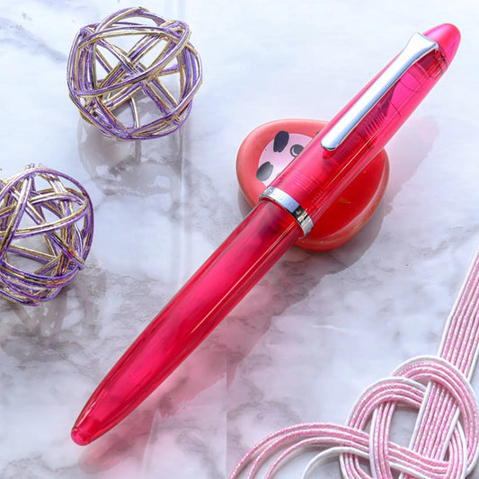 Sailor Profit Junior Transparent Pink CT Fountain Pen (Limited Edition) MF