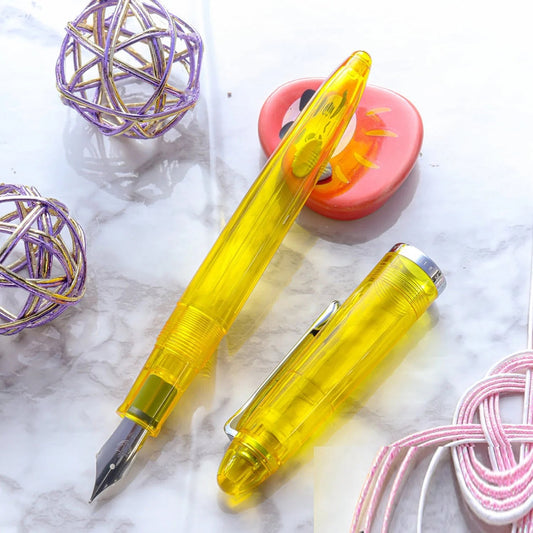 Sailor Profit Junior Transparent Yellow CT Fountain Pen (Limited Edition) MF