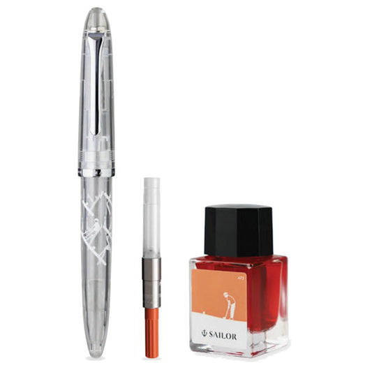 Sailor Profit Junior Harappa Mini Golf CT Fountain Pen MF