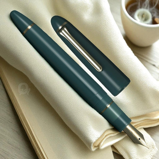 Sailor 1911L Casual Muted Green GT Fountain Pen B