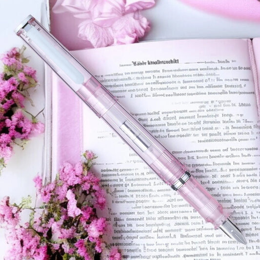 Sailor Tuzu Adjust Glassy Crystal Cherry Fountain Pen (Limited Edition) M