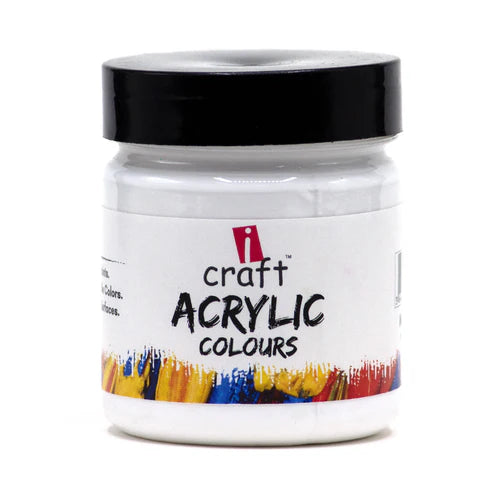 iCraft Acrylic Colour-White