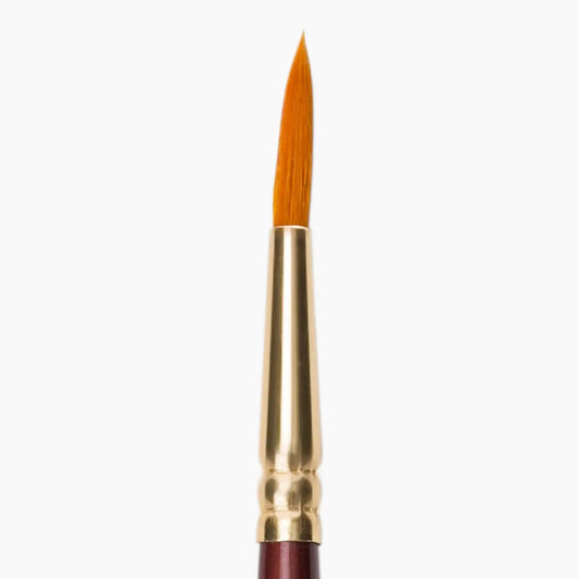 Camel brush round no.9 brown