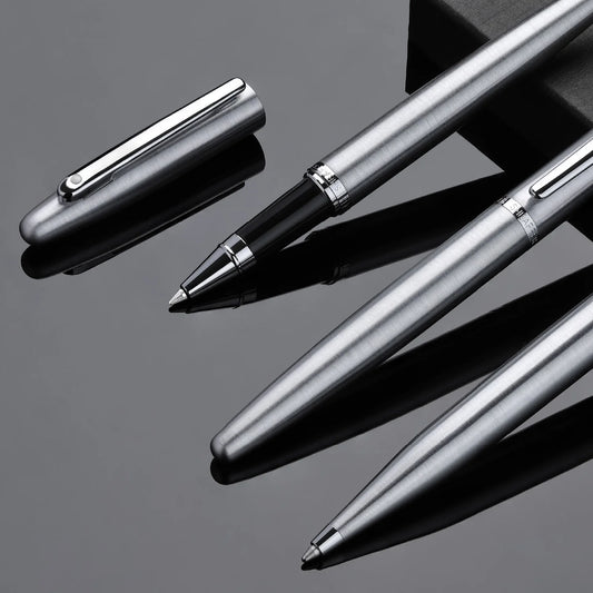 Sheaffer VFM 9426 Brushed Chrome Fountain Pen