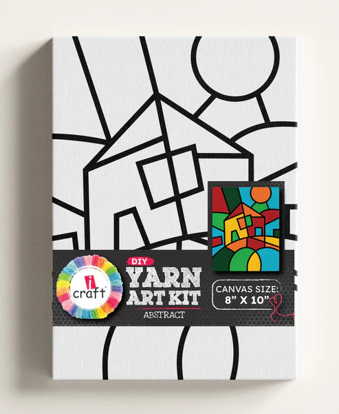 icraft Yarn Art Kit-Abstract