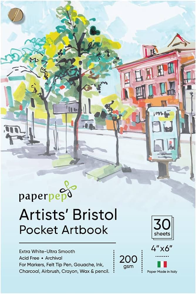 paperpep bristol pocket  artbook-200gsm PPBR2AB