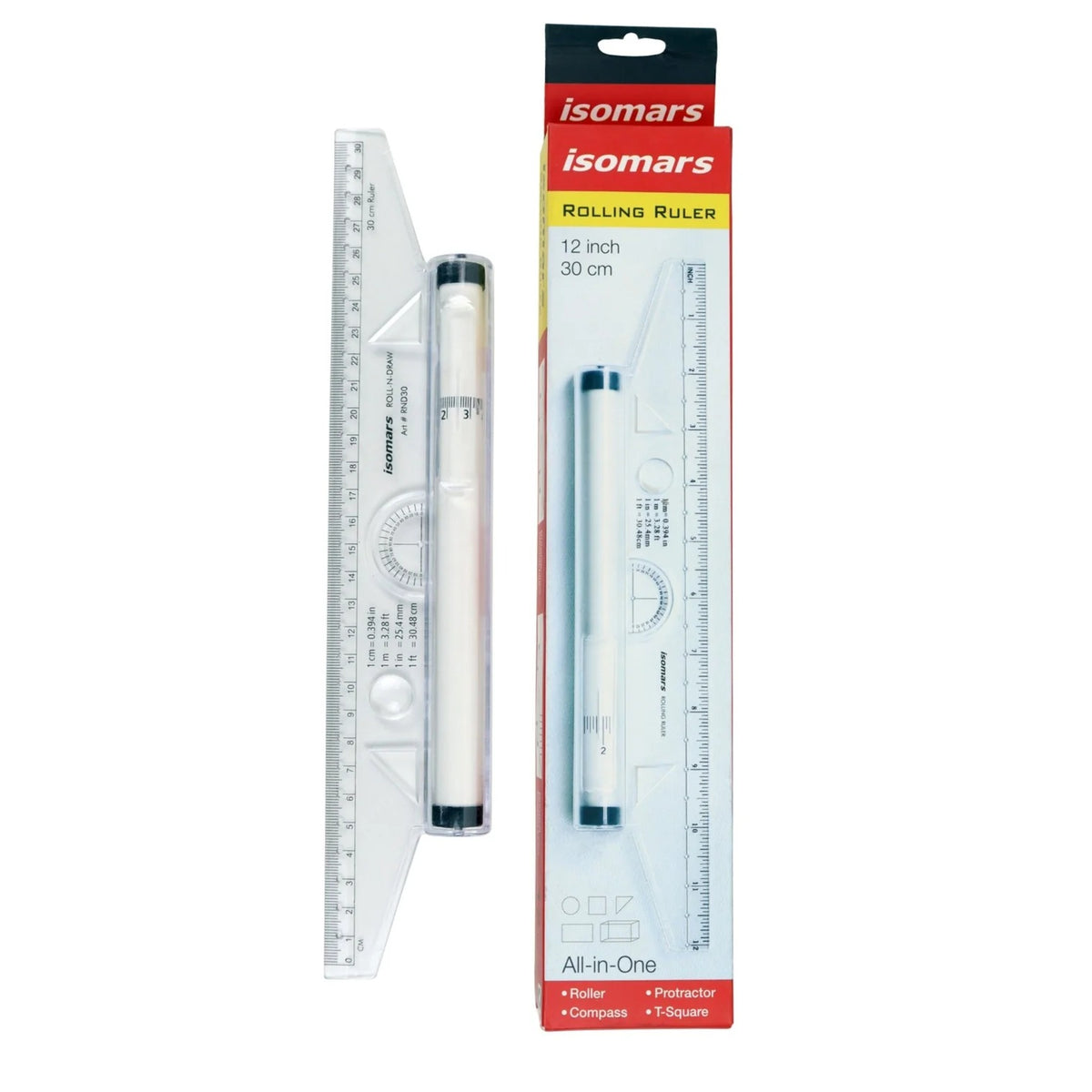 Isomars Rolling Ruler (30 cm/12 in) RR30
