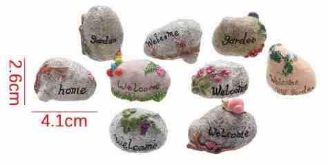 Artpark Miniature Welcome Stones Assorted APM58