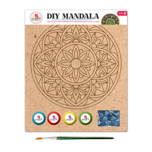 icraft DIY Mandala Art Kit-6"-MMA 03