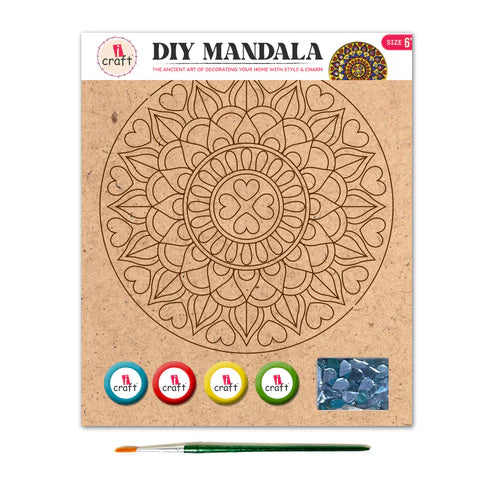 icraft DIY Mandala Art Kit-6"-MMA 04