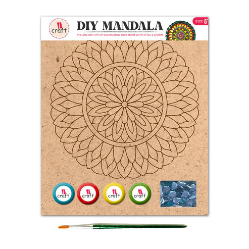 icraft DIY Mandala Art Kit-6"-MMA 05