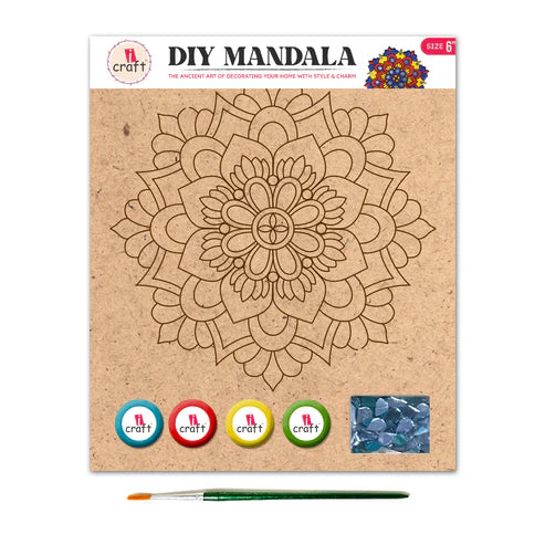 icraft DIY Mandala Art Kit-6"-MMA 10