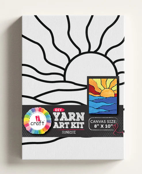 icraft Yarn Art Kit-Sunrise