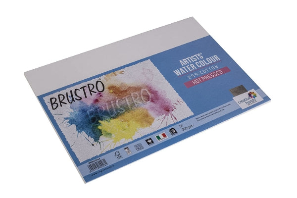 BRUSTRO PAPER WC 300GSM HP A4 25% COTTON