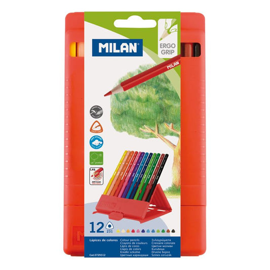 Milan triangular colour pencils Flexibox