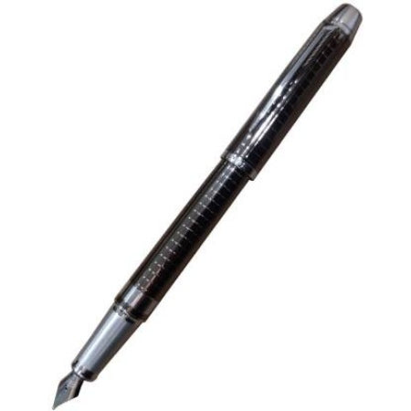 Parker Odyssey Gun Metal chiselled CT FP