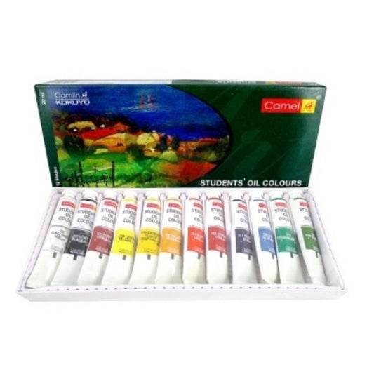 Camel Students oil colour 12 shades