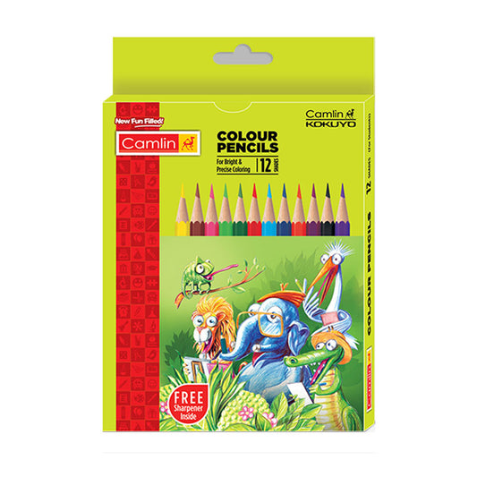 Camel colour pencils 12 shades